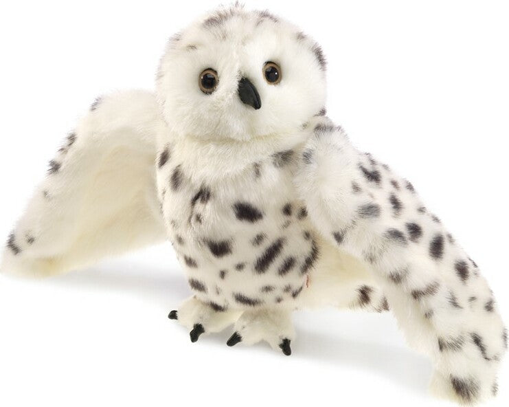 Owl, Snowy Hand Puppet