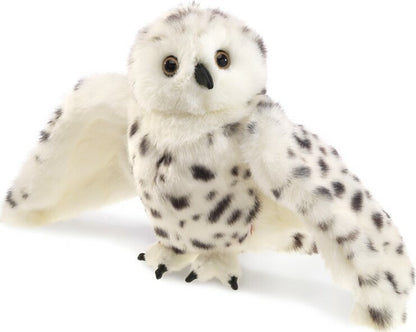 Owl, Snowy Hand Puppet