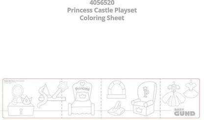 Princess Castle Playset, 8"