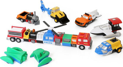 Magnetic Mix or Match Vehicles - Deluxe  Set 2