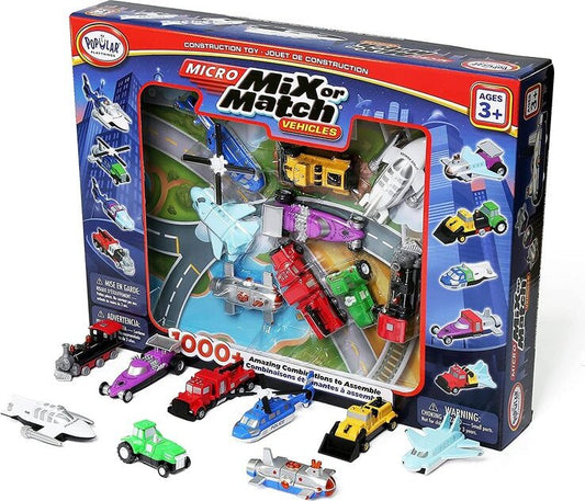 MINI CONSTRUCTION VEHICLES MICRO MIX OR MATCH MAGNETIC