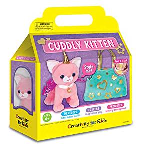 Cuddly Kitten Plush Toy - Kitty Stuffed Animal and Pet Carrier Purse