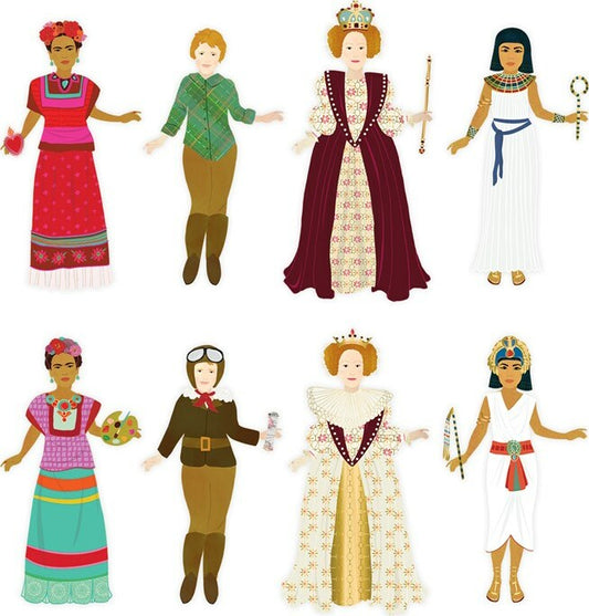 Girl Power! Magnetic Figures