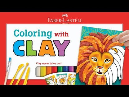 Do Art Coloring With Clay