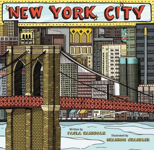 NEW YORK CITY boardbook cutout