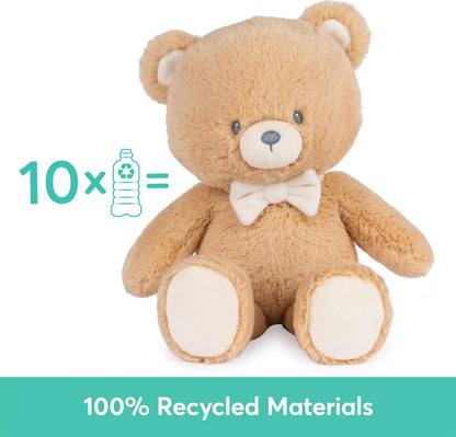 Gund 100% Recycled Teddy Bear, Brown, 13-Inch