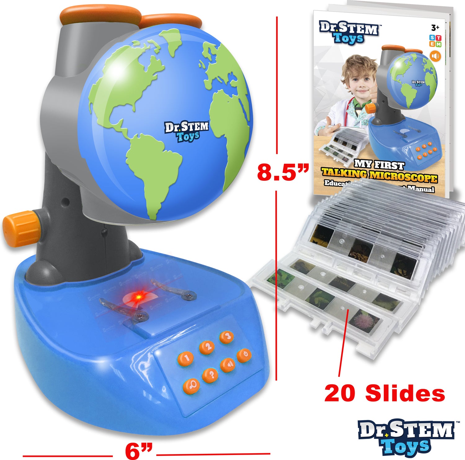Talking Microscope w/ Slides – Mary Arnold Toys NYC