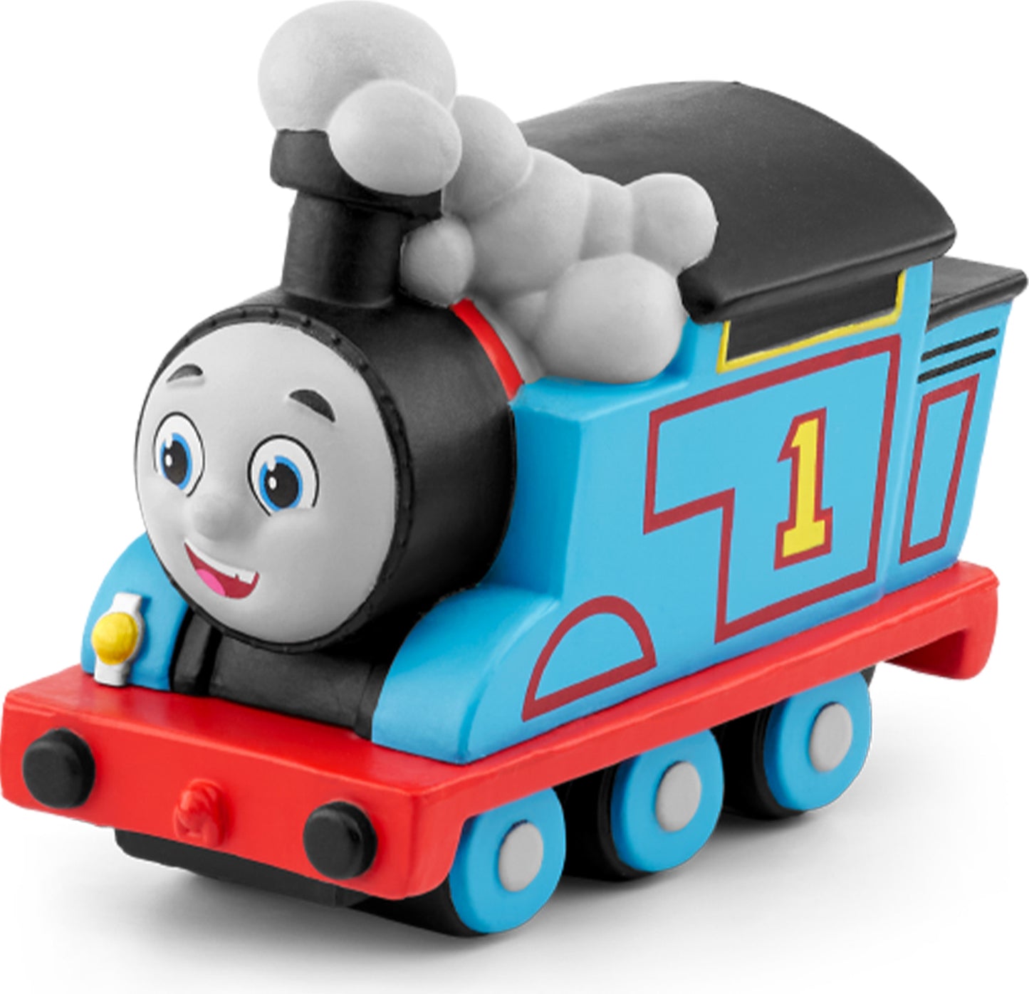 Thomas the Train Tonie, a figurine of Thomas the Tank Engine with a cartridge