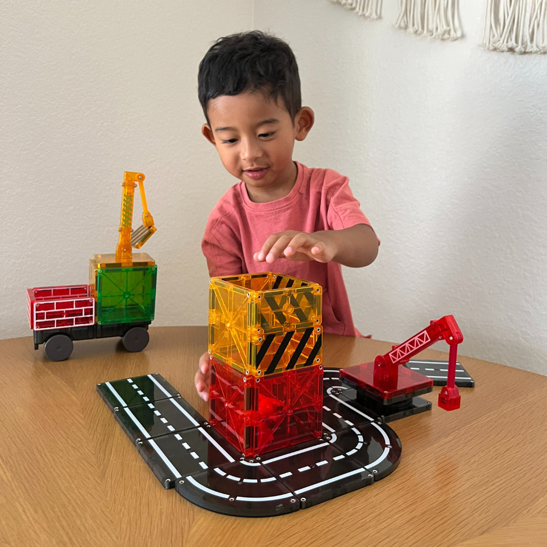 Magna-Tiles Builder 32 Piece Set Construction Magnatiles