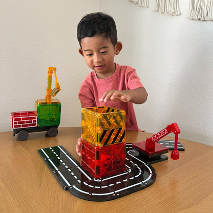 Magna-Tiles Builder 32 Piece Set Construction Magnatiles