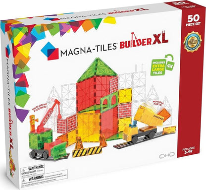 Magna-Tiles Builder XL 50-Piece Set