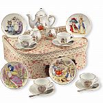 alice in wonderland porcelain tea set