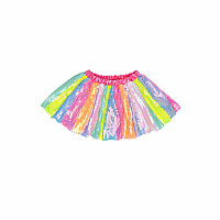 Stripy Sequins Skirt (sz 4-6)