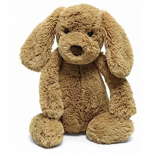 Jellycat Bashful Toffee Puppy, Medium - 12"