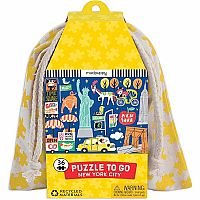 NYC Puzzle to go New York Pouch