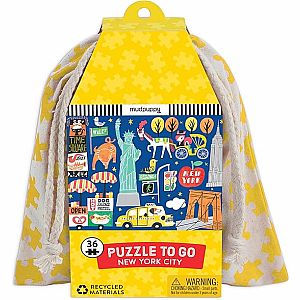 NYC Puzzle to go New York Pouch