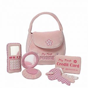 My First Purse Stuffed Baby Playset