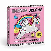 Unicorn Dreams Color Magic Bath Book