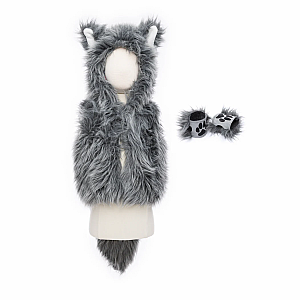 Big Bad Wolf Vest with Gloves