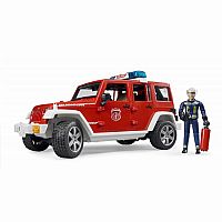 JEEP RUBICON FIRE VEHICLE W FIREMAN