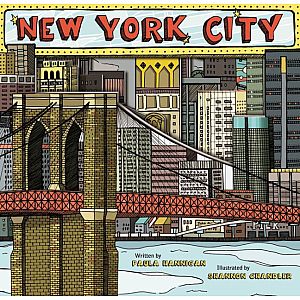 NEW YORK CITY boardbook cutout